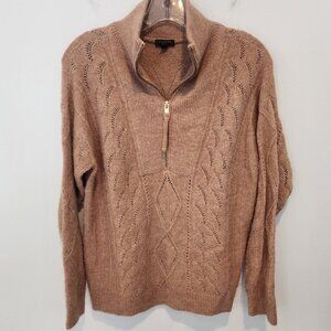 Talbots Half Zip Sweater, Size SP, EUC
